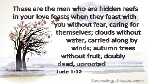 Jude 1:12 These Men Are Hidden Reefs (white)